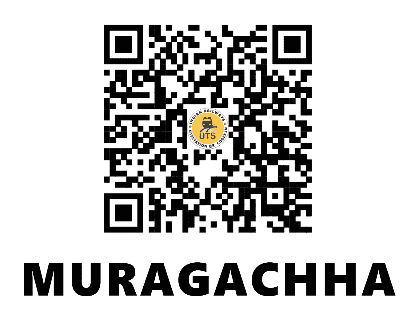 UTS QR Code for MURAGACHHA - MGM - ER (WEST BENGAL)
